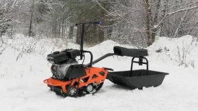 Мотобуксировщик Белка - 8 л.с. Фара